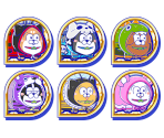 Set Icons (Dog Matsu: Raincoat)