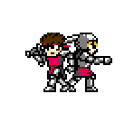 Swordcedor and Cervile (Mega Man 8-bit Deathmatch-Style)