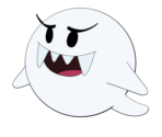 Atomic Boo (Paper Mario-Style)