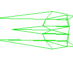 Slasher Wireframe Render