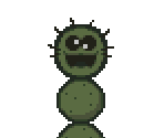 Green Pokey (Paper Mario N64-Style)