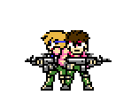 Maxime Gunn and Joe Carbine (Mega Man 8-bit Deathmatch-Style)