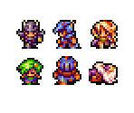 Playable Characters (Overworld)