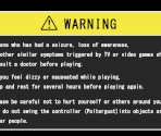 Warning Screens