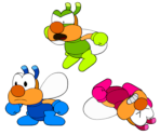 Fighter Fly (Paper Mario-Style, V2)