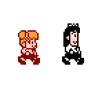 Popuko and Pipimi (Super Mario Bros. 2-Style)