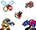 Mega Man PC Enemies (NES-Style)