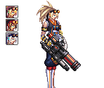 Female Gunner (Launcher, Weapon)