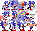 Sonic (Sonic 1 Style, Tweaked + Extras)