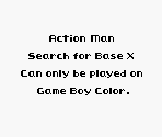 Game Boy Error Message