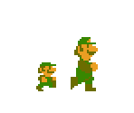 Luigi (Super Mario Bros. NES-Style)