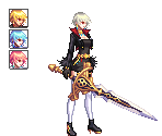 Female Slayer (Sword Master, Weapon)
