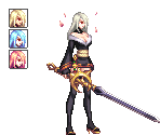 Female Slayer (Vagabond, Weapon)