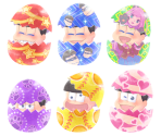 Plushies (Egg Matsu)