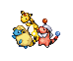 Mareep, Flaafy & Ampharos