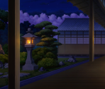 Hakugyokurou Porch (Night)