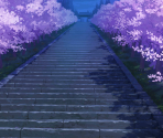 Hakugyokurou Staircase (Night)