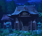 Hakurei Shrine (Destroyed, Night)