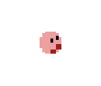 Kirby (Atari 2600-Style)