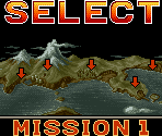 Mission Select (Neo Geo CD)