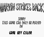 Game Boy Error Message