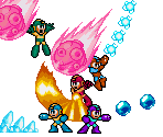 Mega Man 8 Weapons (Wily Wars-Styled)