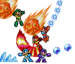 Mega Man 8 Weapons (Wily Wars-Styled)