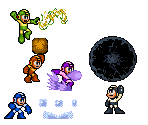 Mega Man V Weapons (Wily Wars-Styled)