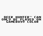 Game Boy Error Message