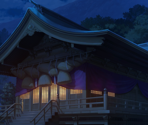 Moriya Shrine (Night)