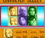 Character Select Screen Elements