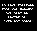 Game Boy Error Message