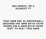 Game Boy Error Message