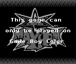 Game Boy Error Message