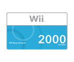 Wii Points Cards