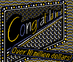 Congratulations Screen