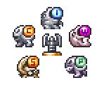 Super Metroid Beam Items (GBA-Style)