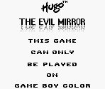 Game Boy Error Message