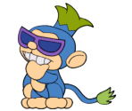 The Chimp (Paper Mario-Style)