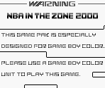 Game Boy Error Message