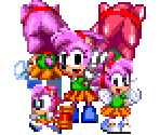 Axanery on X: Sonic Origins Amy sprites that will be used for