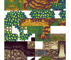 Heaven Drop Cave & Hearty Mountain Tileset