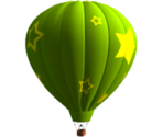 Green Air Balloon