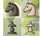 Board and Chess Pieces (Nature)