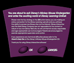 Disney Learning Online Message