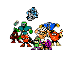 DOS 1&3 Robot Masters (NES-Style)