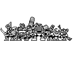 Mega Man 10 Robot Masters (Game Boy Style)