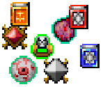 Harmony of Dissonance Key Items (SOTN-Style)