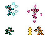 Mega Man 6 Weapons (Wily Wars Style)