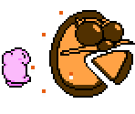 Pizzaface & Pizzahead (Kirby's Adventure-Style)